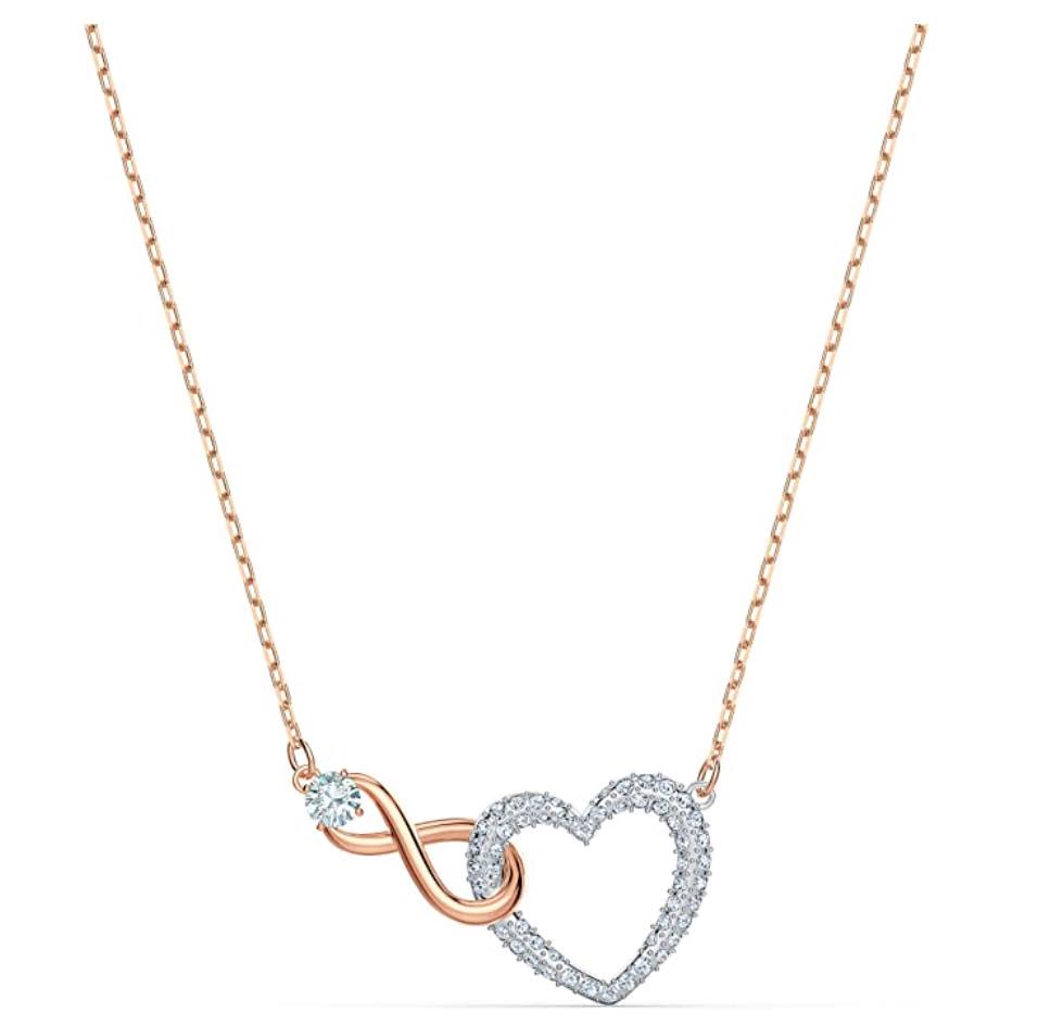 Swarovski Infinity Heart Halskette Elegant
