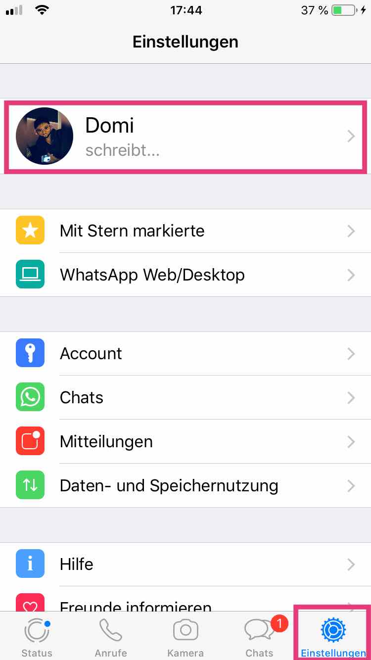 Whatsapp 1 Haken Aber Profilbild Whatsapp Profilbild ändern | Eigene Fotos verwenden - Blogseite.com