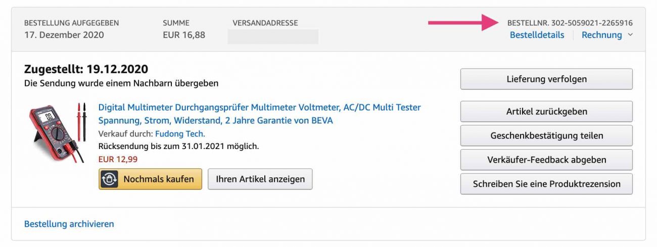 Wo Finde Ich Meine Kundennummer Bei Amazon